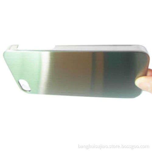 IML Technology Electroplating Brushed Case for iPhone 4S/5, Easily Scratched and Damaged